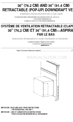 Whirlpool UXD8636DY Instruções de instalação e manual de utilização e cuidados