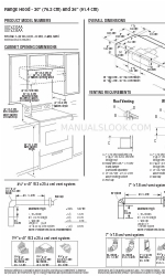 Whirlpool UXT4230AA Installation Information