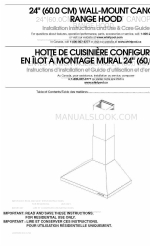 Whirlpool UXW7324BSS0 Instructions d'installation et manuel d'utilisation et d'entretien