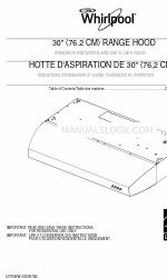 Whirlpool W10320576B Kurulum Talimatları ve Kullanım & Bakım Kılavuzu