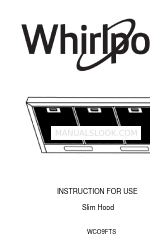 Whirlpool WCO9FTS Manual de instrucciones