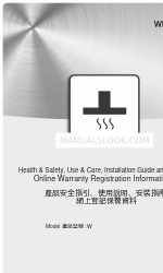 Whirlpool WT7BTAS Health & Safety, Use & Care, Installation Manual And Online Warranty Registration Information