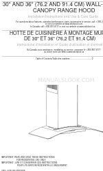 Whirlpool WVW51UC0FS Instrucciones de instalación y manual de uso y mantenimiento