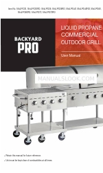 Backyard Pro 554LPG36RD Manuale d'uso