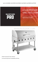 Backyard Pro 554LPG72RD Schnellstart-Handbuch