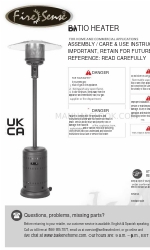 Firesense 1902415 Assemblage / Instructions d'entretien et d'utilisation