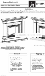 Fireside mantels & surrounds Kenwood Flush Assembly Installation Manual