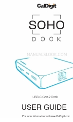 CalDigit SOHO DOCK Manual del usuario