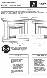 Fireside Furnishings Kenwood Installation Manual