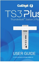 CalDigit Thunderbolt Station 3 Plus Kullanıcı Kılavuzu