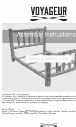Fireside Lodge VOYAGEUR 조립 지침