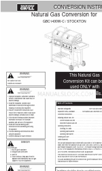 BackyardGrill STOCKTON Conversion Instructions