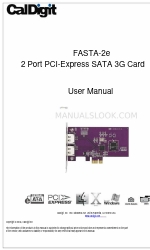 CalDigit FASTA-2e Panduan Pengguna