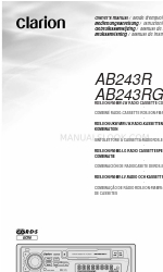 Clarion AB243R AB243RG Manual del usuario