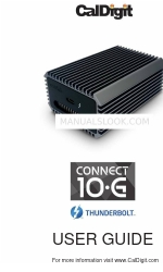 CalDigit Connect 10G Thunderbolt Gebruikershandleiding