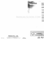 Clarion CD1500R Посібник користувача