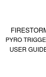 fireStorm PYRO TRIGGER Panduan Pengguna