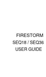 fireStorm SEQ36 Panduan Pengguna