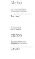 Clarion CZ102 Посібник користувача