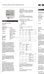 CALECTRO CPS-24V Kurulum Talimatı