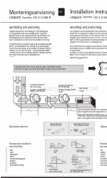 CALECTRO UniGuard Superflow UG-3-O-MB-R Instruções de instalação