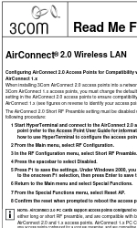 3Com AirConnect Lisez-moi d'abord