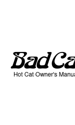 Bad Cat Hot Cat 소유자 매뉴얼