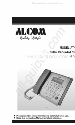 ALcom AT4700 Buku Petunjuk