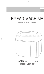 AERA CBM-500 Petunjuk Penggunaan Manual