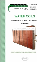 DIRECT COIL WATER COILS 設置および操作マニュアル