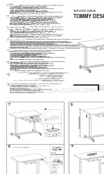 Ergo Furniture TOMMY UP-PD Manual de instrucciones