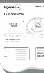 Ergo Systems 20008D Benutzerhandbuch