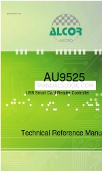 Alcor AU9525 Manual técnico de referencia