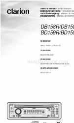 Clarion DB158R (Francese) Mode D'emploi