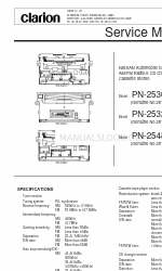 Clarion PN-2530H 取扱説明書