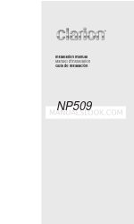 Clarion NP509 Manuale di installazione