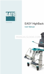 Direct Healthcare Group GATE EASY HighBack Manual do utilizador