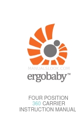 ergobaby FOUR POSITION 360 CARRIER Manual de instruções