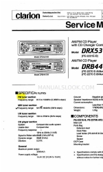 Clarion DRB5375R Руководство по эксплуатации