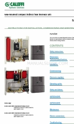 CALEFFI SATK30 Series Instructions For Installation, Commissioning And Maintenance