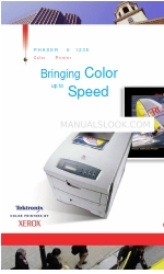 Xerox 1235/DX - Phaser Color Laser Printer Folleto y especificaciones