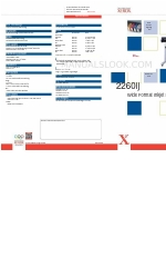 Xerox 2260ij Fiche technique