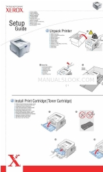 Xerox 3150 - Phaser B/W Laser Printer Setup Manual