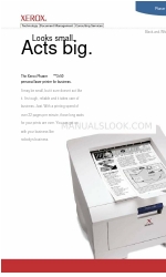 Xerox 3150 - Phaser B/W Laser Printer Especificações