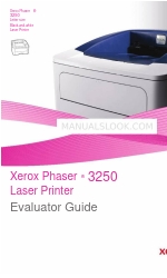 Xerox 3250D - Phaser B/W Laser Printer Manual do avaliador