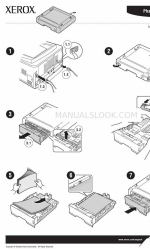 Xerox 3250D - Phaser B/W Laser Printer Kurulum Kılavuzu