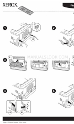 Xerox 3250D - Phaser B/W Laser Printer Installatie-instructies