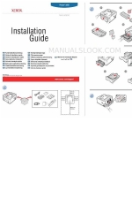 Xerox 3250DN - Phaser B/W Laser Printer Manual de instalação