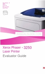 Xerox 3250DN - Phaser B/W Laser Printer Handbuch für Auswerter