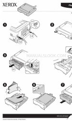 Xerox 3250DN - Phaser B/W Laser Printer Manual de instalación